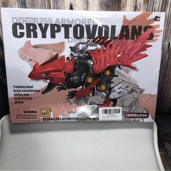 Cryptovolans Dinosaurs Automatic Walking Toy model robot Dino anime NEW sealed - Picture 2 of 9
